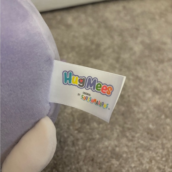 NWT 10” Bubba the purple cow Valentines Squishmallow Hugmee - Picture 4 of 6